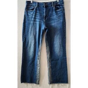 KUT Kelsey High Rise Ankle Flare Women's Casual Bottom Stretch Jeans size 12